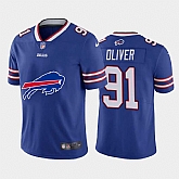 Nike Bills 91 Ed Oliver Royal Team Big Logo Vapor Untouchable Limited Jersey Dzhi,baseball caps,new era cap wholesale,wholesale hats